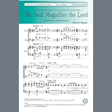 Download or print Kevin A. Memley My Soul Magnifies the Lord Sheet Music Printable PDF 16-page score for Christmas / arranged TTBB Choir SKU: 1200037