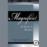 Download or print Kevin Memley Magnificat (Brass and Percussion) (Parts) - Bass Trombone Sheet Music Printable PDF 7-page score for Christmas / arranged Choir Instrumental Pak SKU: 451459
