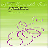 Download Kevin Kaisershot Wedding Album For Brass Quartet - 2nd Bb Trumpet Sheet Music arranged for Brass Ensemble - printable PDF music score including 4 page(s)