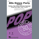 Download or print Kirby Shaw 80s Dance Party (Medley) Sheet Music Printable PDF 45-page score for Pop / arranged SATB Choir SKU: 284197