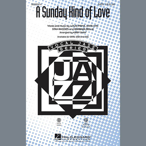 Kirby Shaw A Sunday Kind of Love - Drums profile picture