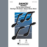 Download or print Kirby Shaw DANCE! (Medley) Sheet Music Printable PDF 19-page score for Pop / arranged SATB SKU: 252486