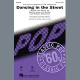 Download or print Martha & The Vandellas Dancing In The Street (arr. Kirby Shaw) Sheet Music Printable PDF 10-page score for Rock / arranged SATB SKU: 89129