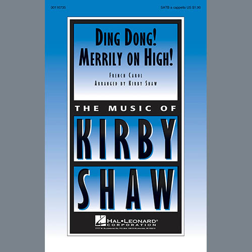 Traditional Carol Ding Dong! Merrily On High! (arr. Kirby Shaw) profile picture
