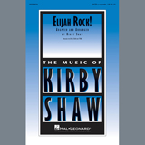 Download or print Kirby Shaw Elijah Rock! Sheet Music Printable PDF 7-page score for A Cappella / arranged TTBB Choir SKU: 411052