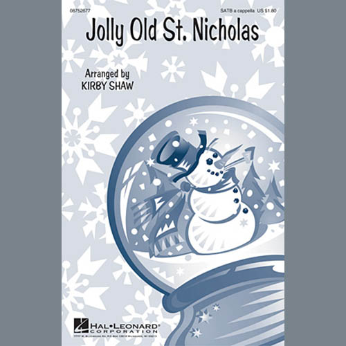 Traditional Carol Jolly Old St. Nicholas (arr. Kirby Shaw) profile picture