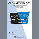 Download or print Marvin Hamlisch Ordinary Miracles (arr. Kirby Shaw) Sheet Music Printable PDF 2-page score for Concert / arranged SATB SKU: 98034