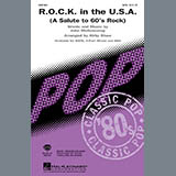 Download or print Kirby Shaw R.O.C.K. In The U.S.A. (A Salute To 60's Rock) Sheet Music Printable PDF 10-page score for Rock / arranged 3-Part Mixed SKU: 151386