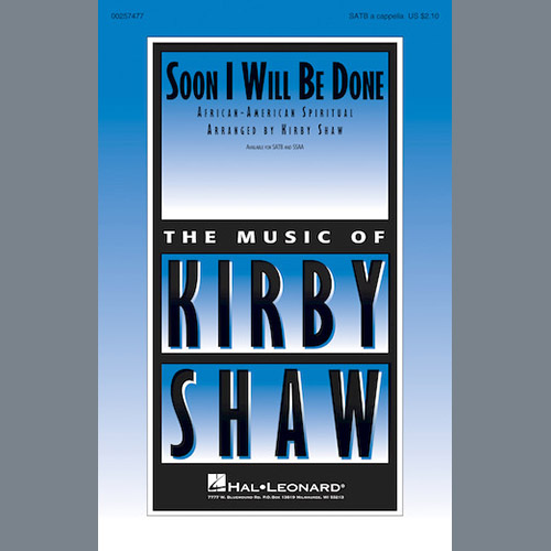 Kirby Shaw Soon I Will Be Done profile picture