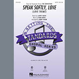 Download or print Kirby Shaw Speak Softly, Love (Love Theme) Sheet Music Printable PDF 10-page score for Film and TV / arranged SATB SKU: 159148