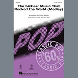 Download or print Kirby Shaw The 60s - Music That Rocked The World (Medley) Sheet Music Printable PDF 6-page score for Rock / arranged SATB SKU: 81584