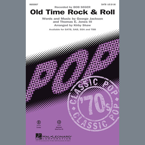 Download or print Kirby Shaw Old Time Rock & Roll Sheet Music Printable PDF 9-page score for Film and TV / arranged TBB SKU: 82287.