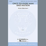Download or print Kirke Mechem Once To Every Man And Nation Sheet Music Printable PDF 23-page score for Concert / arranged SATB SKU: 160116