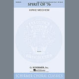 Download or print Kirke Mechem The Spirit of '76 Sheet Music Printable PDF 14-page score for Concert / arranged TBB SKU: 158561