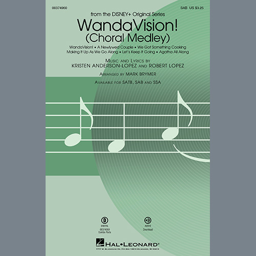 Kristen Anderson-Lopez & Robert Lopez WandaVision! (Choral Medley) (arr. Mark Brymer) profile picture