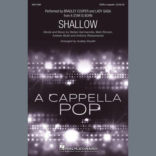Lady Gaga & Bradley Cooper Shallow (from A Star Is Born) (arr. Audrey Snyder) profile picture