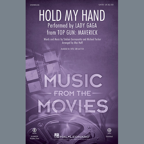 Lady Gaga Hold My Hand (from Top Gun: Maverick) (arr. Mac Huff) profile picture