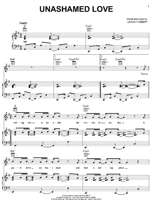 Learn to play Lamont Hiebert Unashamed Love sheet music for Easy Guitar in minutes. Lamont Hiebert Unashamed Love sheet music notes and chords