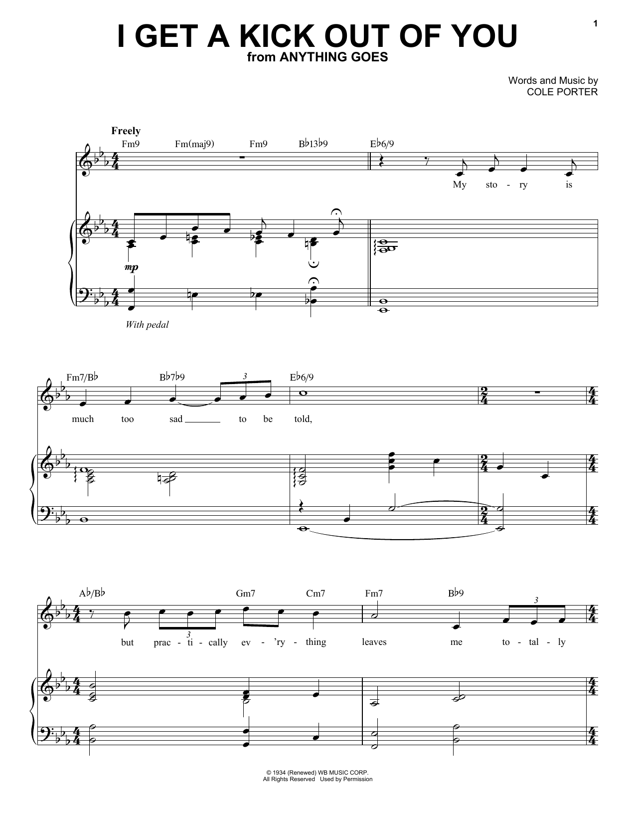 Learn to play Landau Eugene Murphy Jr I Get A Kick Out Of You sheet music for Piano, Vocal & Guitar (Right-Hand Melody) in minutes. Landau Eugene Murphy Jr I Get A Kick Out Of You sheet music preview music notes and score for Piano, Vocal & Guitar (Right-Hand Melody) including 9 page(s)