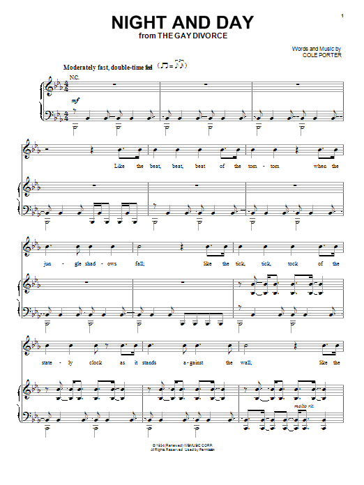Learn to play Landau Eugene Murphy Jr Night And Day sheet music for Piano, Vocal & Guitar (Right-Hand Melody) in minutes. Landau Eugene Murphy Jr Night And Day sheet music preview music notes and score for Piano, Vocal & Guitar (Right-Hand Melody) including 10 page(s)
