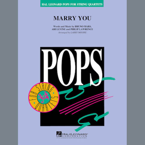 Larry Moore Marry You - Conductor Score (Full Score) pictures Larry Moore Marry You - Conductor Score (Full Score) profile picture
