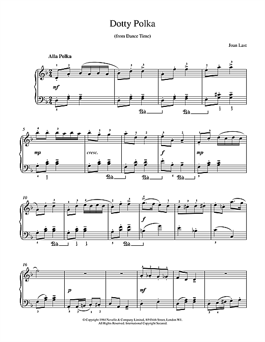 Learn to play Last Dotty Polka sheet music for Piano in minutes. Last Dotty Polka sheet music notes and chords