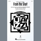 Download or print Laufey From The Start (arr. Roger Emerson) Sheet Music Printable PDF 11-page score for Jazz / arranged SATB Choir SKU: 1718817