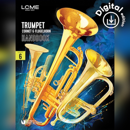 LCME LCME Trumpet, Cornet & Flugelhorn Handbook 2025: Grade 6 profile picture