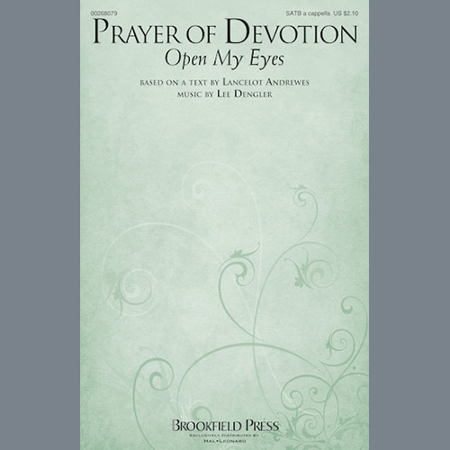 Lee Dengler Prayer Of Devotion (Open My Eyes) profile picture