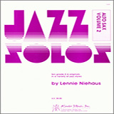 Download or print Lennie Niehaus Jazz Solos For Alto Sax, Volume 2 Sheet Music Printable PDF 12-page score for Jazz / arranged Woodwind Solo SKU: 124911.