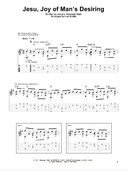 Learn to play Leo Kottke Jesu, Joy Of Man's Desiring sheet music for Guitar Tab in minutes. Leo Kottke Jesu, Joy Of Man's Desiring sheet music preview music notes and score for Guitar Tab including 3 page(s)