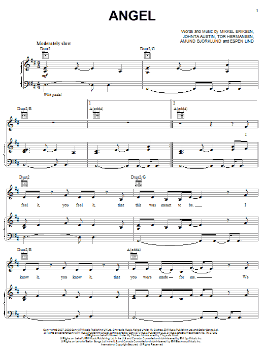Learn to play Leona Lewis Angel sheet music for Piano, Vocal & Guitar (Right-Hand Melody) in minutes. Leona Lewis Angel sheet music notes and chords