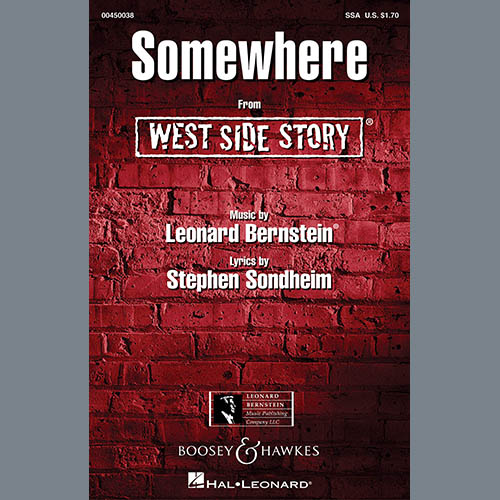 Leonard Bernstein & Stephen Sondheim Somewhere (from West Side Story) (arr. William Jonson) profile picture