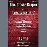 Download or print Leonard Bernstein Gee, Officer Krupke (from West Side Story) (arr. Ed Lojeski) Sheet Music Printable PDF 15-page score for Broadway / arranged TTBB Choir SKU: 535951