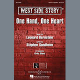 Download or print Leonard Bernstein One Hand, One Heart (from West Side Story) (arr. Kirby Shaw) Sheet Music Printable PDF 5-page score for Broadway / arranged SSAA Choir SKU: 535816