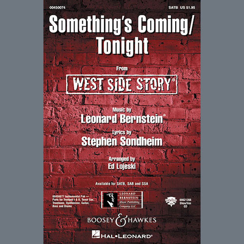 Leonard Bernstein Something's Coming (from West Side Story) (arr. Ed Lojeski) profile picture