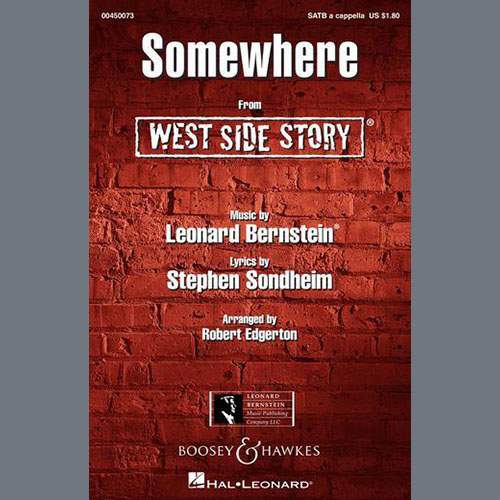Leonard Bernstein Somewhere (from West Side Story) (arr. Robert Edgerton) profile picture