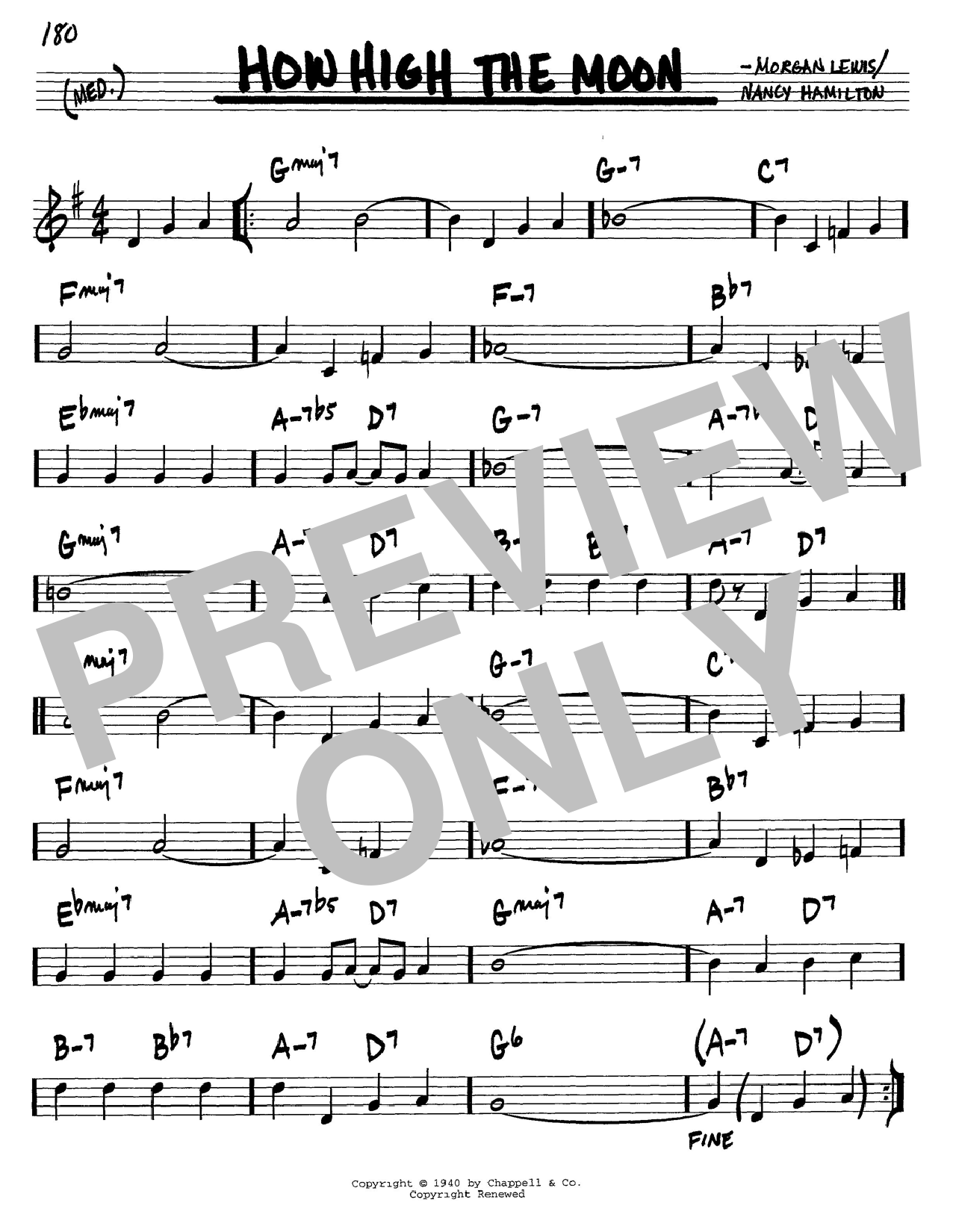 Learn to play Les Paul How High The Moon sheet music for Piano, Vocal & Guitar (Right-Hand Melody) in minutes. Les Paul How High The Moon sheet music notes and chords