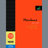 Download or print Libby Larsen Hambone - Bb Clarinet 1 Sheet Music Printable PDF 3-page score for Concert / arranged Concert Band SKU: 405844