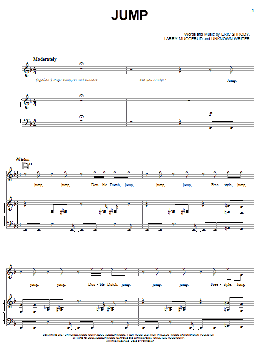 Learn to play Lil' Josh Jump sheet music for Piano, Vocal & Guitar (Right-Hand Melody) in minutes. Lil' Josh Jump sheet music preview music notes and score for Piano, Vocal & Guitar (Right-Hand Melody) including 7 page(s)