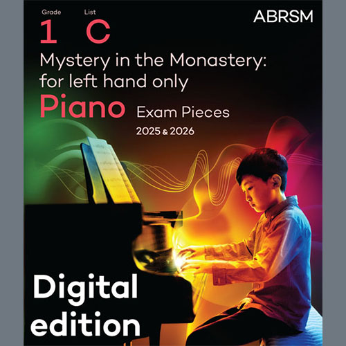 Lillie Harris Mystery in the Monastery: for left hand only (Grade 1, list C, ABRSM Piano Syllabus 2025 & 2026) profile picture