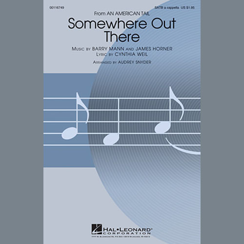 Linda Ronstadt & James Ingram Somewhere Out There (arr. Audrey Snyder) profile picture