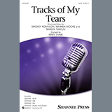 Download or print Linda Ronstadt Tracks Of My Tears (arr. Kirby Shaw) Sheet Music Printable PDF 11-page score for Oldies / arranged SATB Choir SKU: 434634