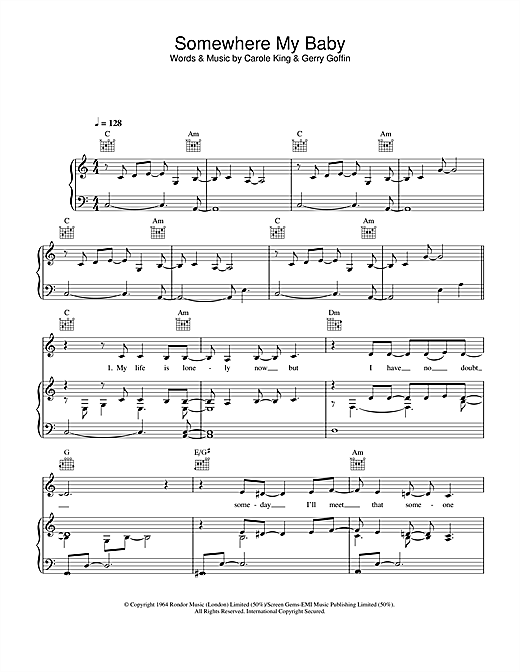 Learn to play Lisa Stansfield Somewhere My Baby Waits For Me sheet music for Piano, Vocal & Guitar (Right-Hand Melody) in minutes. Lisa Stansfield Somewhere My Baby Waits For Me sheet music notes and chords