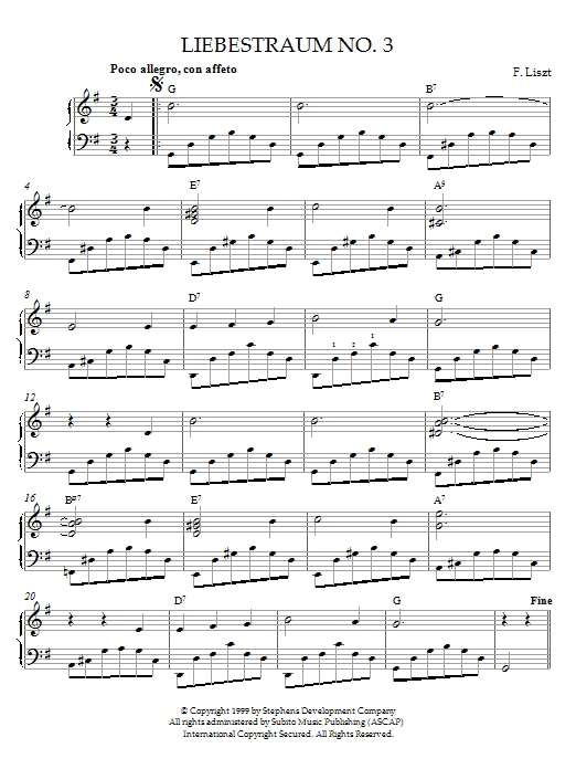 Learn to play Franz Liszt Liebestraum No.3 (Dream Of Love) sheet music for Piano in minutes. Franz Liszt Liebestraum No.3 (Dream Of Love) sheet music preview music notes and score for Piano including 8 page(s)