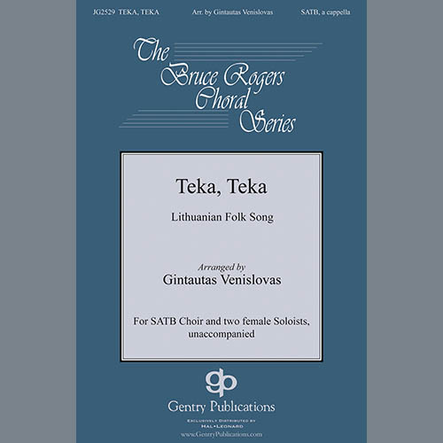 Lithuanian Folk Song Teka, Teka (arr. Gintautas Venislovas) profile picture