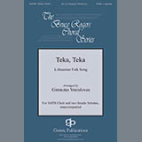 Download or print Lithuanian Folk Song Teka, Teka (arr. Gintautas Venislovas) Sheet Music Printable PDF 11-page score for Traditional / arranged SATB Choir SKU: 430987