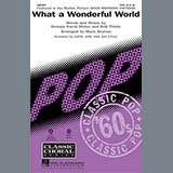 Download or print Louis Armstrong What A Wonderful World (arr. Mark Brymer) Sheet Music Printable PDF 7-page score for Concert / arranged 2-Part Choir SKU: 94878