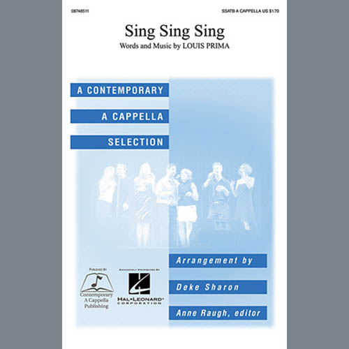 Louis Prima Sing, Sing, Sing (arr. Deke Sharon) profile picture