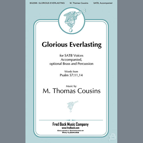 M. Thomas Cousins Glorious Everlasting (arr. Richard A. Nichols) profile picture